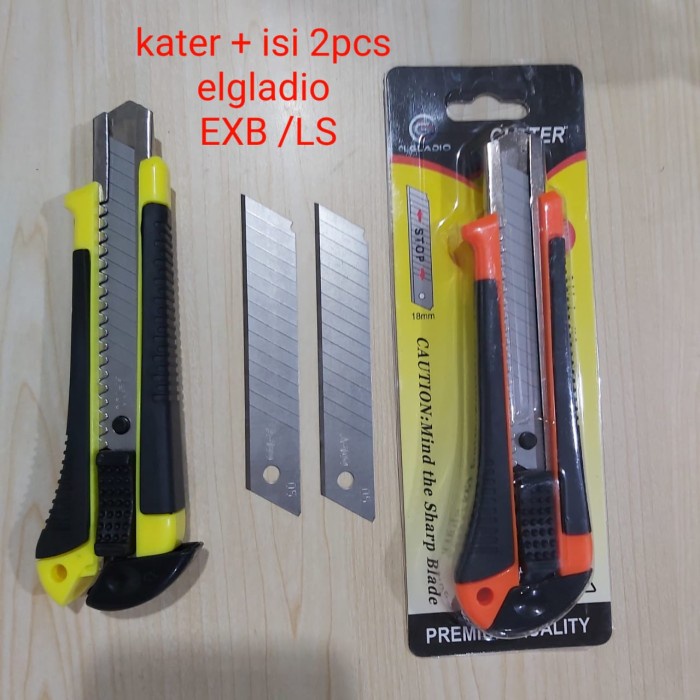 

Buruan Pisau Cutter + Isi 2 Pcs Bergaransi