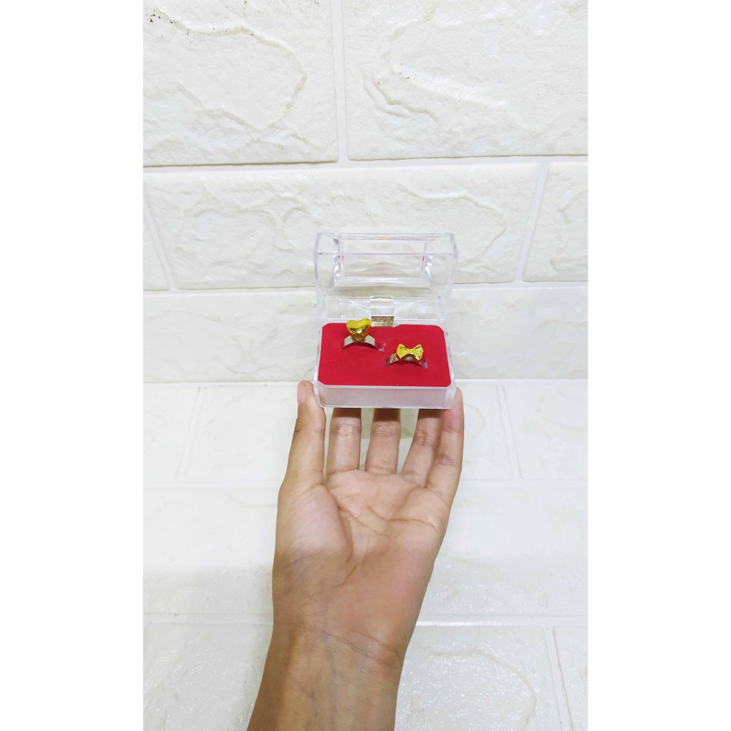 Kotak Cincin Hantaran Tunangan Tempat Cincin Cantik Pernikahan