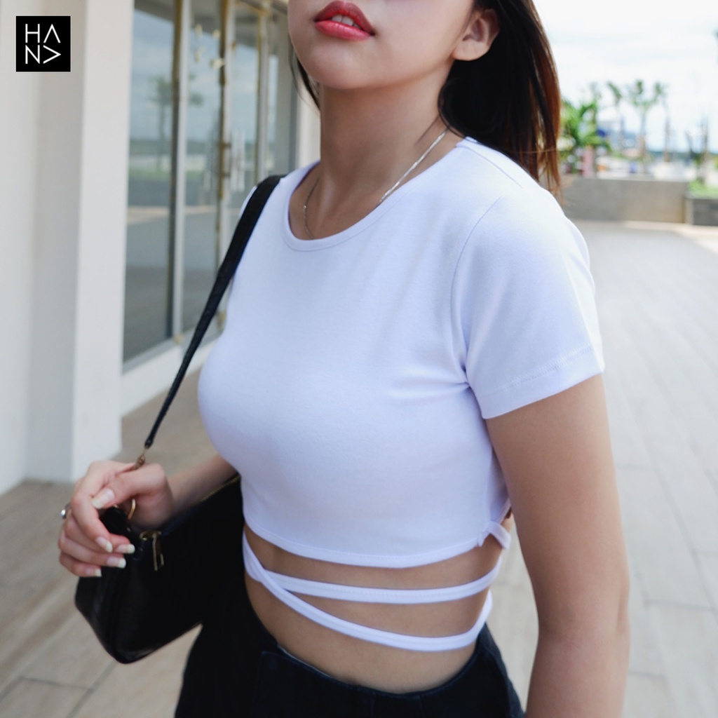 HanaFashion JKT - Eliza Crop Top Atasan Wanita Murah - CT097