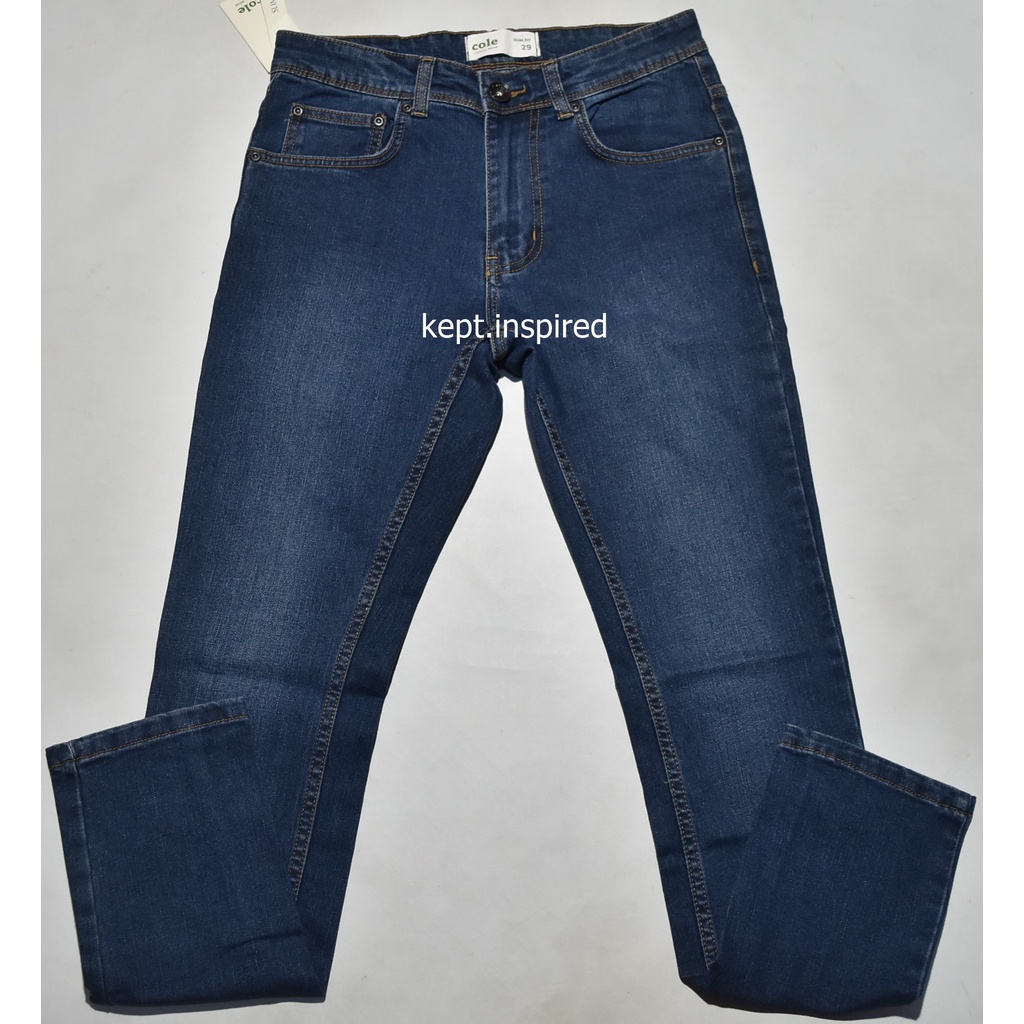 COLE Celana Panjang Pria Jeans Denim Muda Slimfit KDT 02 ORIGINAL