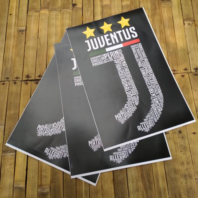 Poster Juventus Skuad 2018/2019