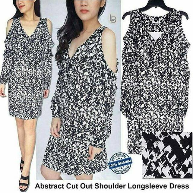 DKNY abstract dress