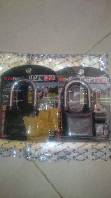 Gembok Alarm Merek Kinbar / Gembok Alarm