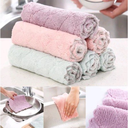 Kain lap microfiber serbet dapur lap microfiber kain lap kain microfiber lap dapur jayaindo888