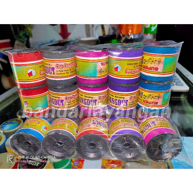 Gelasan Dangdut benang katun per pak