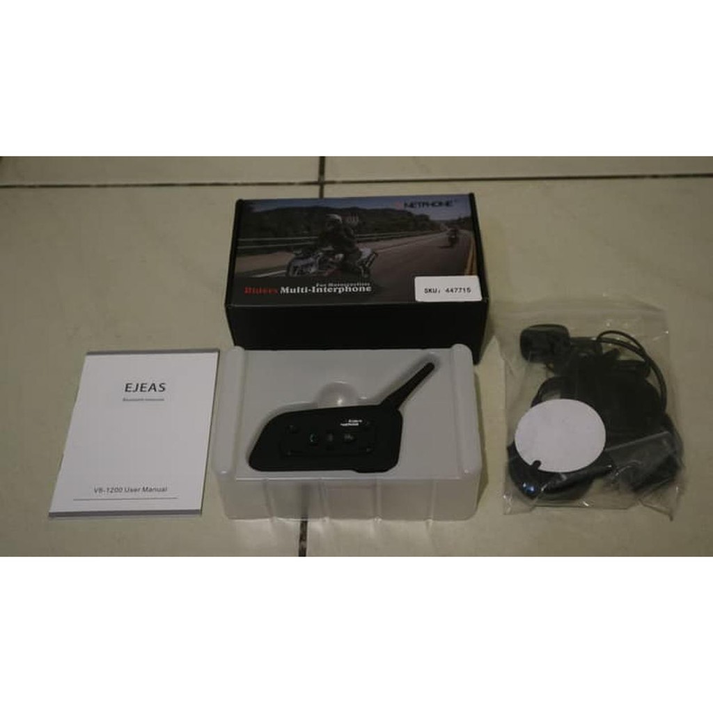 Intercom BT Rider V6, BTrider | Sena Killer | Mic Helm | Bluetooth