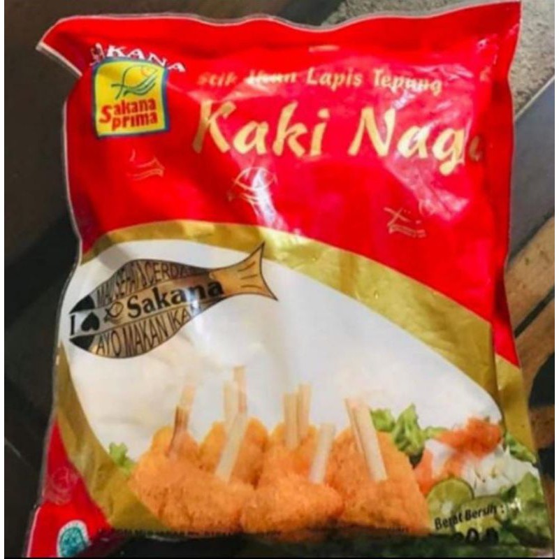 

Kaki Naga Udang Sakana Prima 500 gr