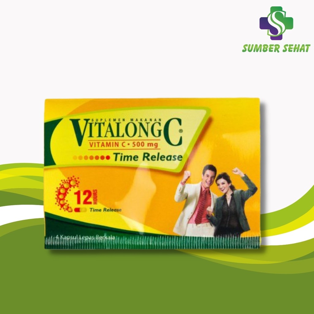 VITALONG C 500MG STRIP 4 TABLET