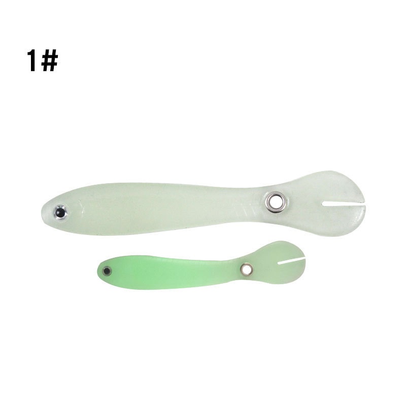 1Pc Umpan Pancing Soft Bait Bentuk Cacing Ukuran 10cm 6g Fishing Lure Swimbait Jigging Bait Sinking Tackle