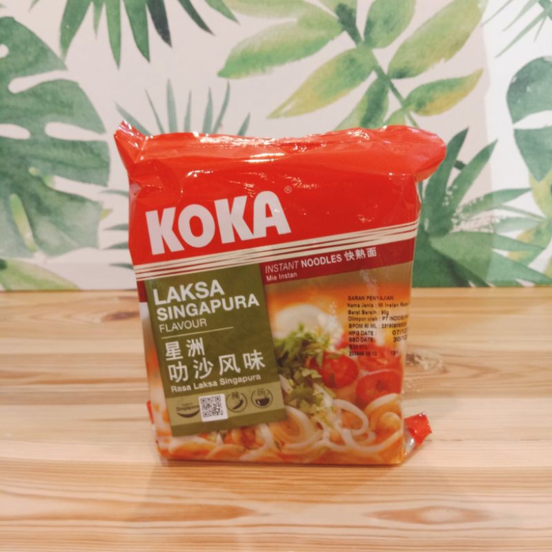 

KOKA Laksa Singapura Instant Noodle / Mie Instant Rasa Laksa Singapura 90 gr