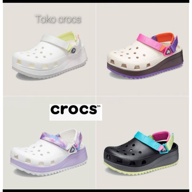 Crocs classic Hiker clog / Sandal Sepatu Wanita Crocs Classic hiker