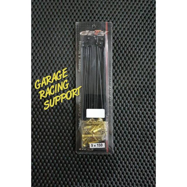 RUJI JARI JARI VELG DRIV 9 X 159 BLACK *