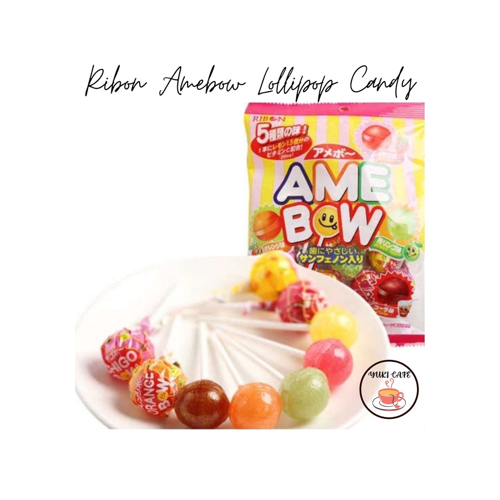 

PERMEN – SWEET RIBON “AME BOW” LOLLIPOP CANDY