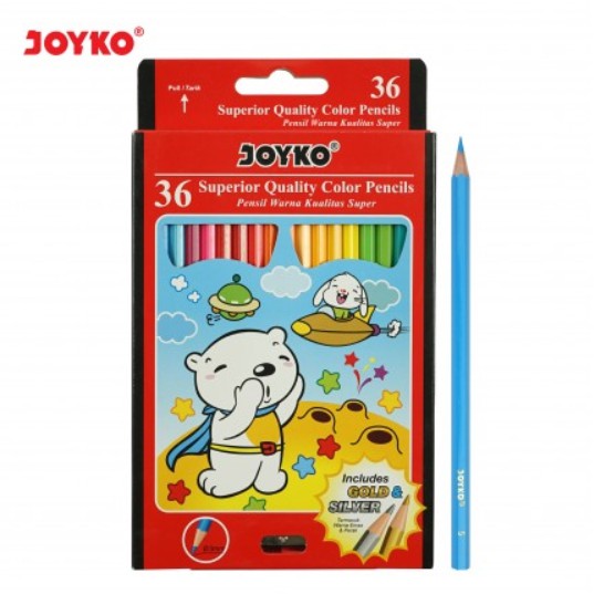 

PENSIL WARNA JOYKO 36 COLOUR 彩笔