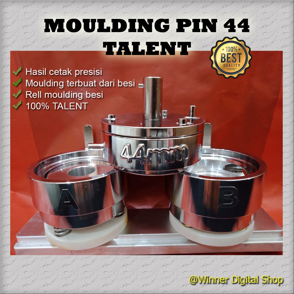 Moulding Pin Talent 44 mm Moulding 44 Rel Besi