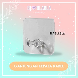 BLABLABLA Gantungan Colokan Kepala Kabel Transparan 