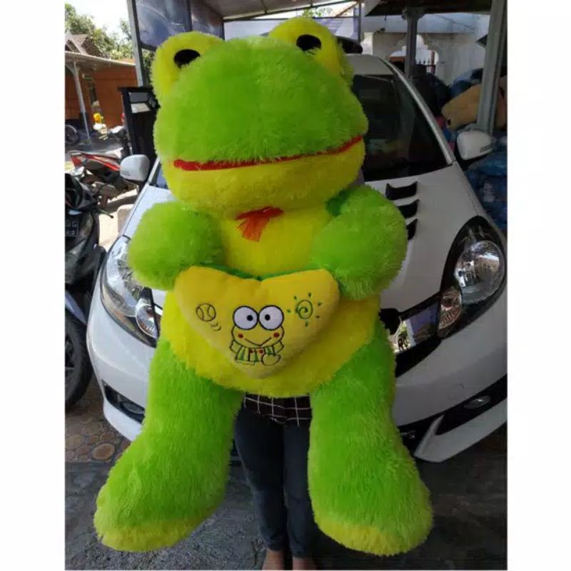 Boneka jumbo keropi / boneka kodok lucu