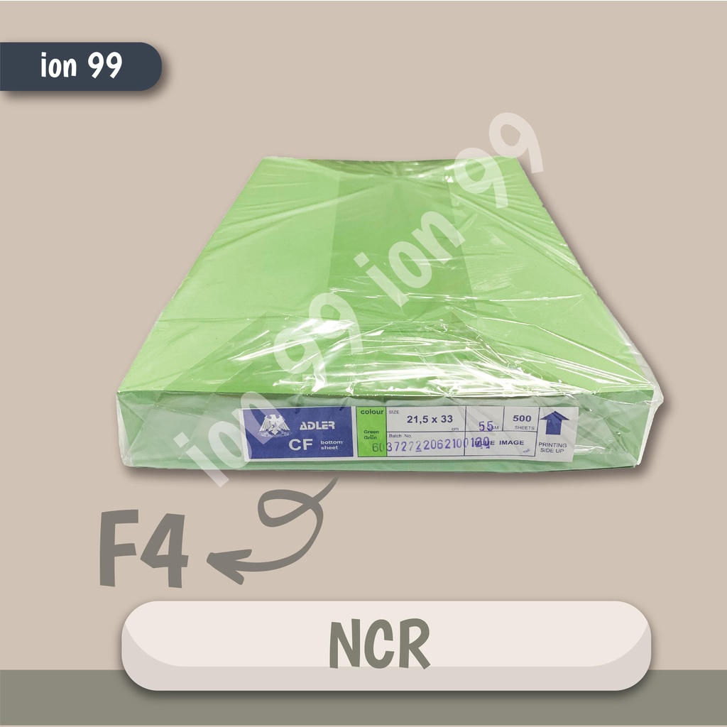 

Kertas NCR Bottom Hijau F4 - Continuous Paper