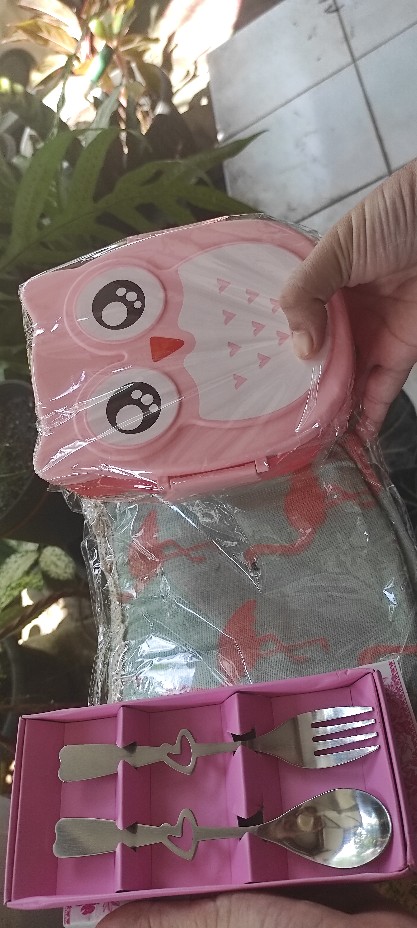 Tgb Alat Makan Set Sendok Garpu  Love