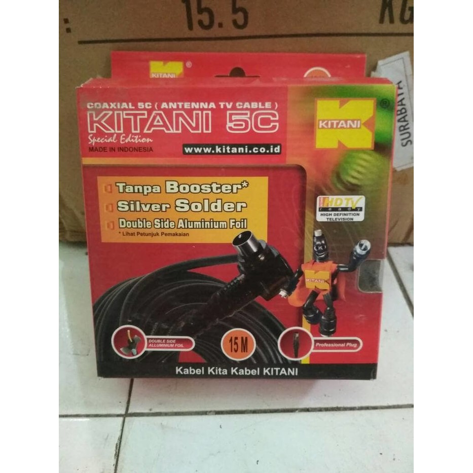 Kabel Antena Kitani 5C 15 Meter