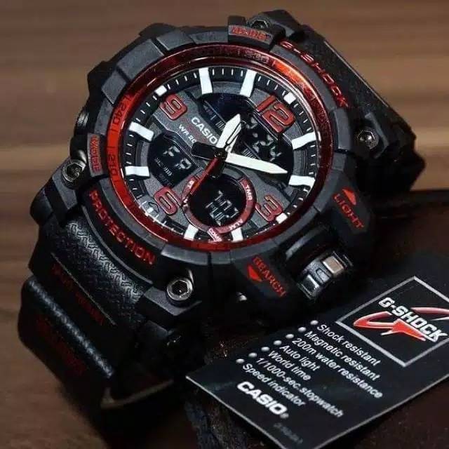 Jam tangan pria g shock combi merah