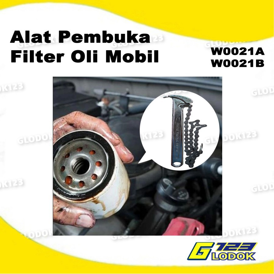 Kunci Oli Filter 6inch,10inch,12inch / Oil Filter Model Rantai W0021