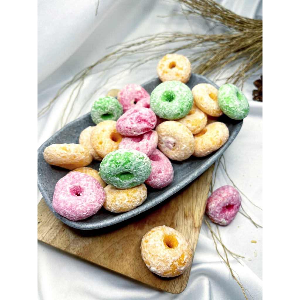 DONAT GABUS WARNA WARNI 200gr