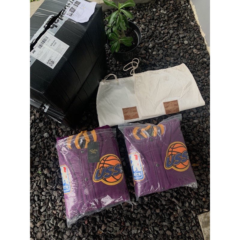 Varsity jacket uss x rawtyperiot