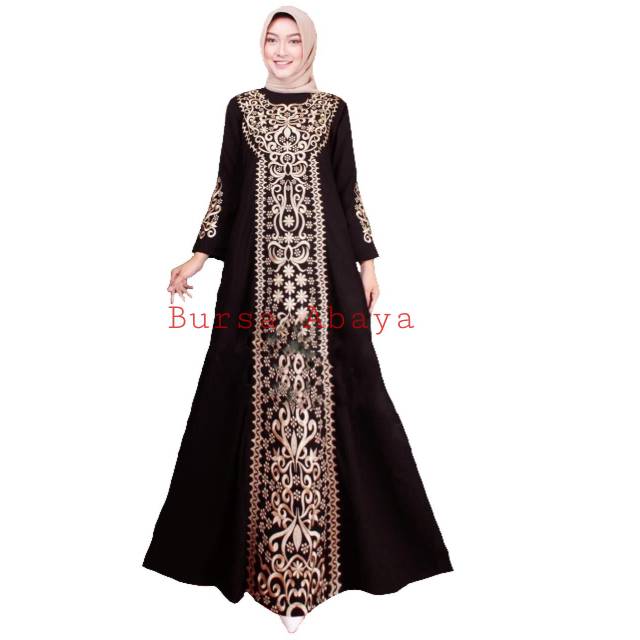 Abaya arab bordir arab abaya abaya dina