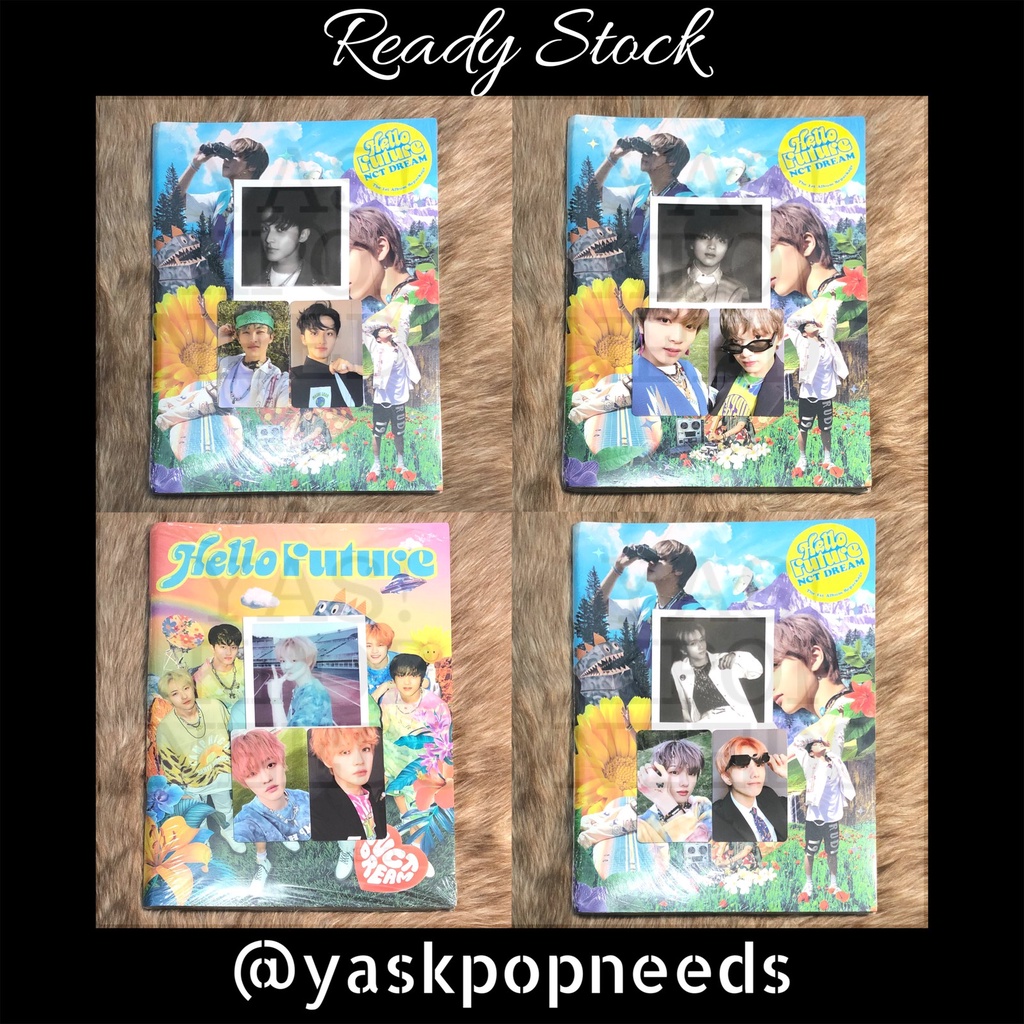 [+Rolled Poster] SEALED UNSEALED MARK HAECHAN CHENLE JISUNG SET NCT DREAM - Hello Future Photobook v