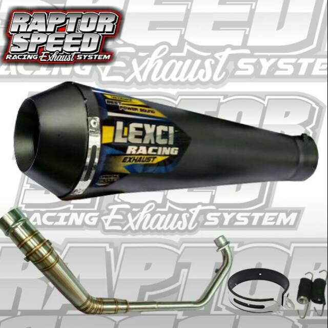 Knalpot racing vixion satriafu sonic mxking verza vixionR cb150 verza tiger byson megapro gsx150