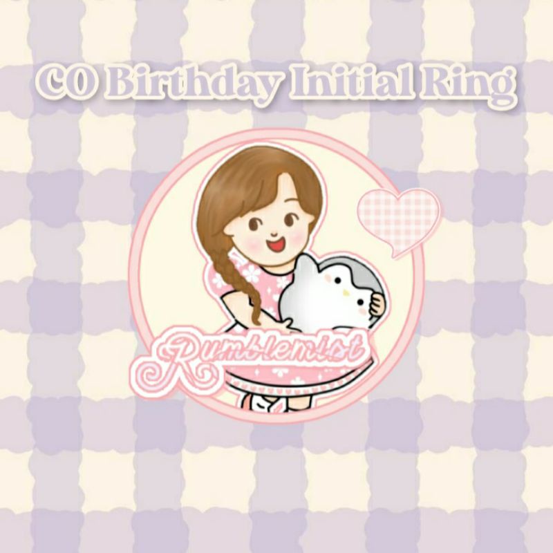 [CO] Birthday Initial Ring