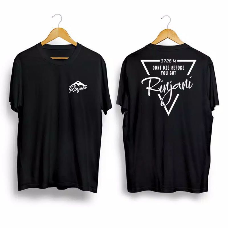 Kaos RINJANI PENDAKI LOMBOK NUSA TENGGARA BAJU PENDAKI GUNUNG RINJANI PAKAIAN ATASAN HIGH QUALITY PR