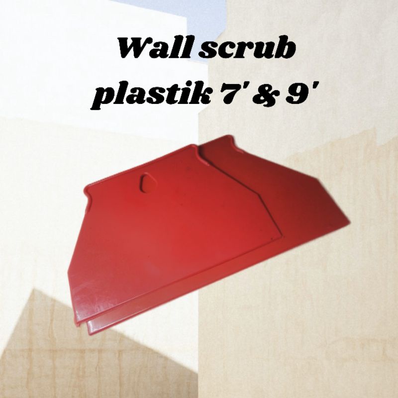 kapi tembok pvc wall scrub 7' dan 9'