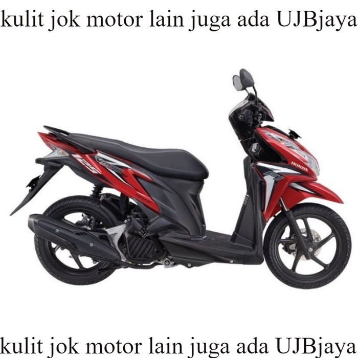 Sarung Jok Motor Vario 125 Fi/Techno Original / BAHAN ORI POLOS Kulit Jok Motor Vario 125 Fi/Techno 