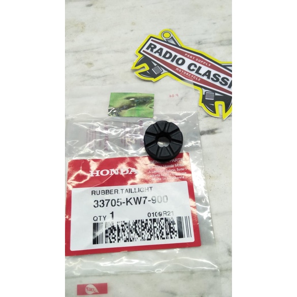 KARET DAMPER LAMPU BELAKANG KARISMA SUPRA X125 SUPRA X100 ORI AHM 33705KW7900
