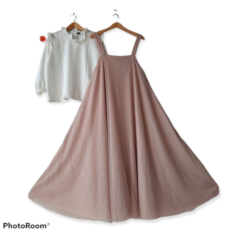 MOA TOP +OVERALL TULLE // GAMIS CANTIK KONDANGAN