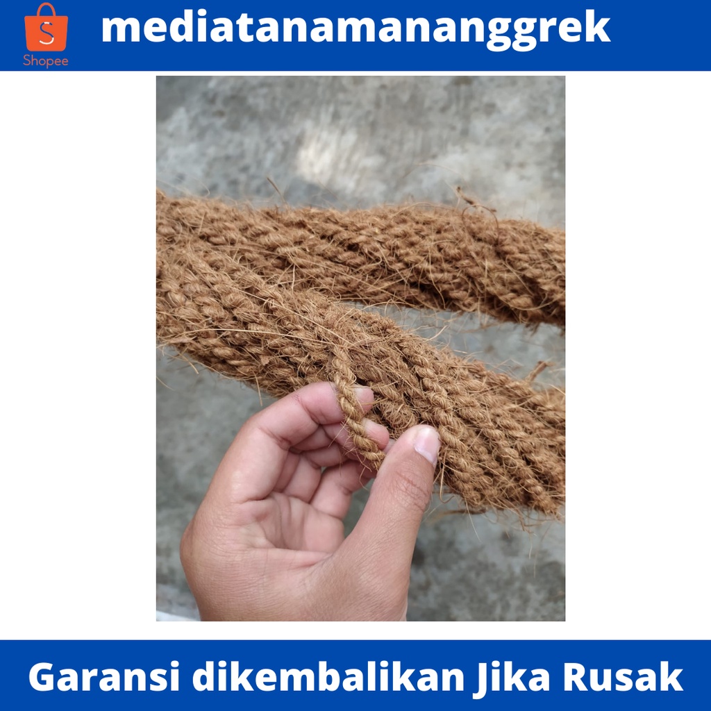 Tali ikat pot / tali gantungan pot / tali tambang / sabut kelapa
