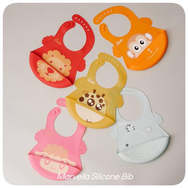 Marveila Silicon Cute Bib