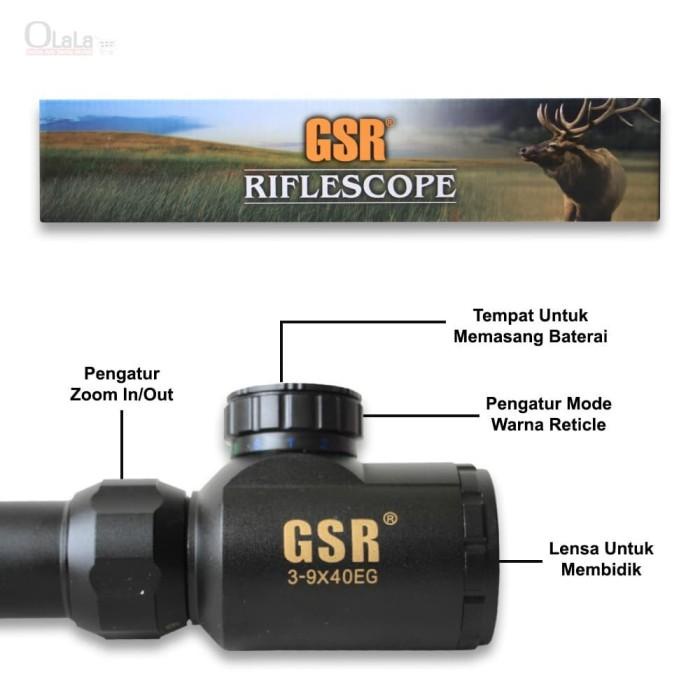 TELESKOP GSR 3-9X40 EG