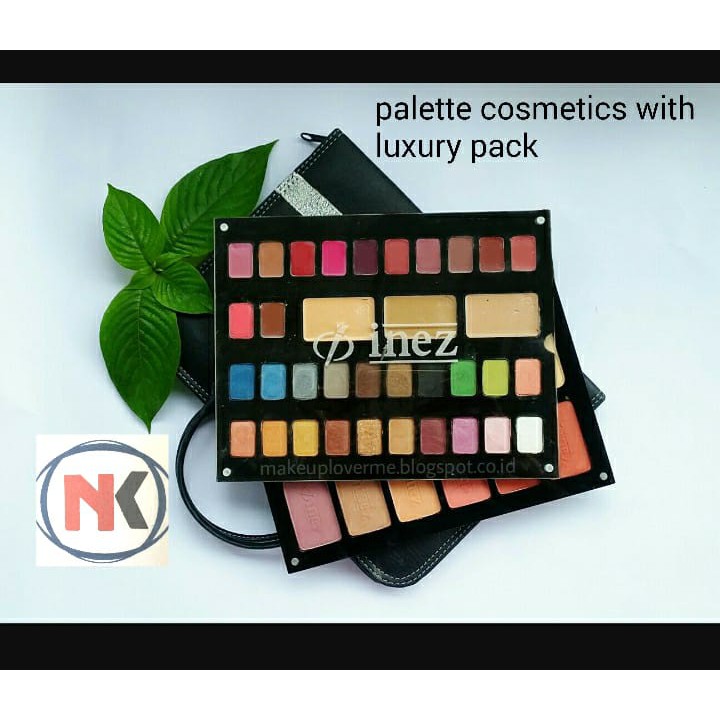 inez palette cosmetics with luxury pack