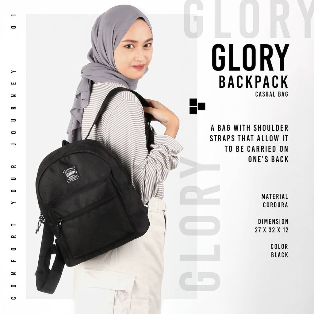 Tas Punggung Wanita - Tas Ransel Backpack Kuliah Kerja Sekolah Original COD