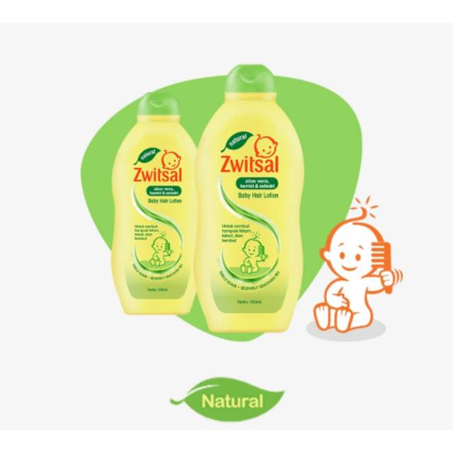 Zwitsal Hair Lotion 100 ml / Hair Lotion Zwitsal / Hair Lotion Bayi