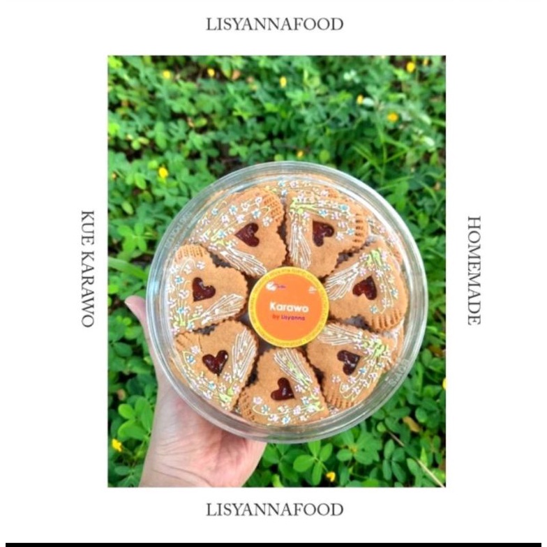 

KUE KARAWO SELAI STRAWBERRY LARGE 500 gr