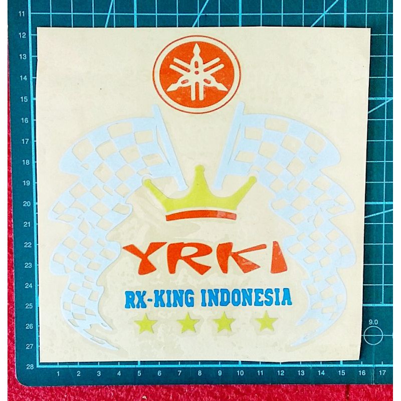 Jual Stiker cutting motor club Rx king | Shopee Indonesia