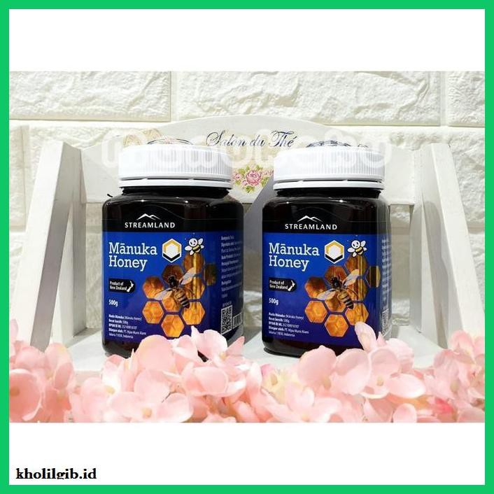 

MADU-MINUMAN- MADU MANUKA HONEY STREAMLAND UMF 5+ 500GR -ASLI-BUKAN-KAWE-KAWE-