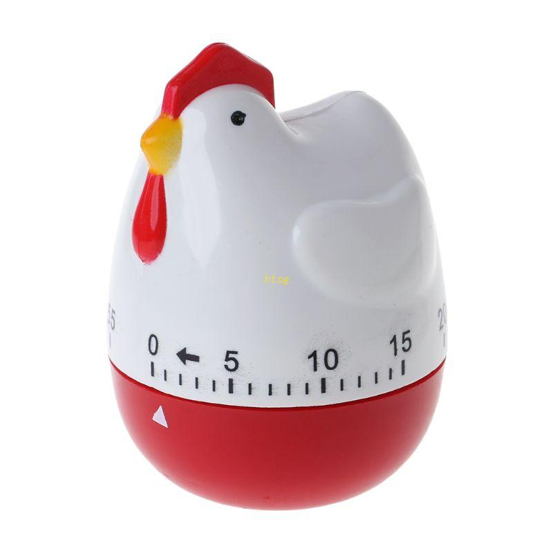 Btsg Timer Mekanik Bentuk Ayam Lucu Untuk Memasak