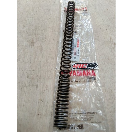 PIR PER SPRING FRONT FORK SHOCK SKOK DEPAN DPN HRGA PERBIJI SCORPIO Z ORI ORIGINAL YAMAHA YGP ASLI 5BP-F3141-00