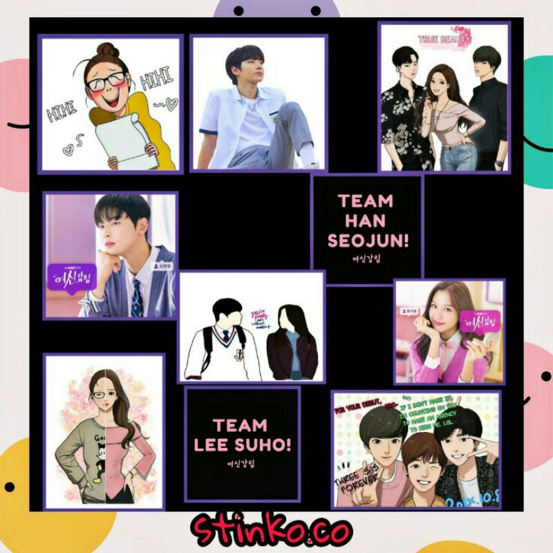 

[30PCS] STIKER STICKER TRV3 B3AUTY DRAKOR DRAMA KOREA UNTUK HELM/LAPTOP/LEMARI/JURNAL/CRAFT/DIY