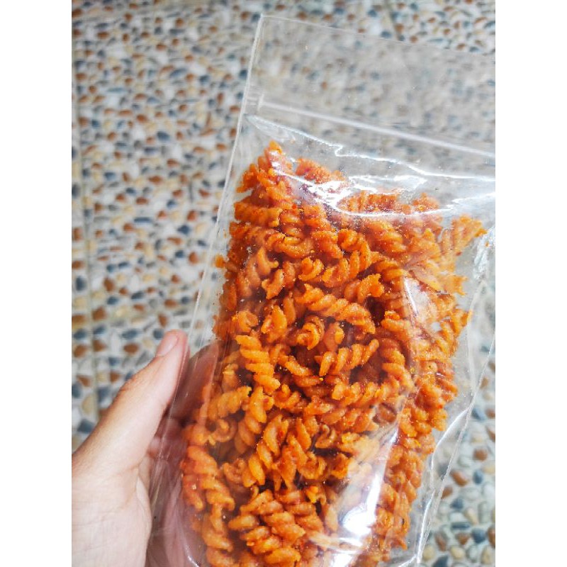 

MAKARONI SPIRAL / MAKARONI PEDAS GURIH DAUN JERUK